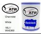 Preview: Chevrolet, White, 16U / WA5369: 500ml Lackdose, von ATW Autoteile West.